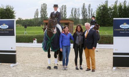 MEGGLE Champion of Honour beim Ritt ums Goldene Pferd – Ina Schüler steigt mit Etappen-Sieg ein